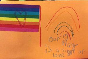 Our flag rainbow